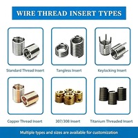 Key Locking Thread Insert Nitronic60 Anti Rust Bushing for Marine Chemical Use Key Locking Thread Insert
