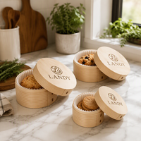 Boîte à charcuterie en bois de pin naturel durable de qualité supérieure avec logo personnalisé, plateau divisé, étui de service pour la restauration professionnelle
