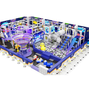 <span class=keywords><strong>Labyrinthe</strong></span> de terrain de jeu intérieur pour enfants sur le thème écologique avec jeux intéressants Carrousel d'épandeur de boules à glissière en tube transparent - Product Image 5