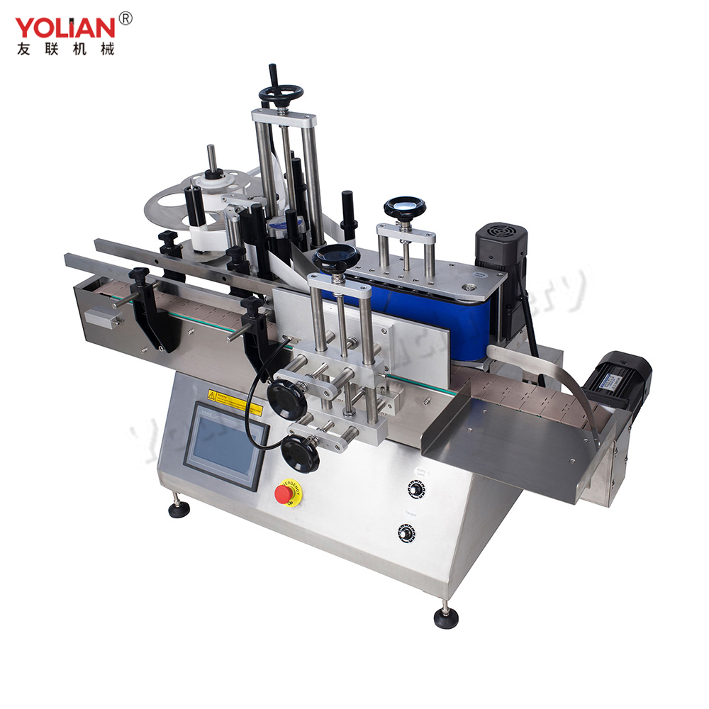 MT-130 для рабочего стола машина для наклеивания этикеток на круглые бутылки с точечной фиксацией банку этикетки оборудование самоклеящаяся этикеточная машина для пластиковых стеклянная бутылка