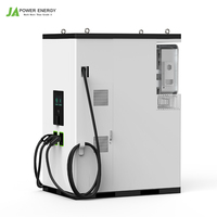 Système de recharge de véhicules électriques Grid Support JApower 125kW 240kWh 265kWh 372kWh ESS Chargeur DC 240kW Tout-en-un pour onduleur hybride Solis