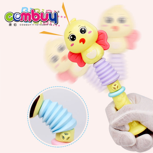 Bibi Mềm Bé Đồ Chơi Phim Hoạt Hình Động Vật Âm Nhạc Chuông Tay Trên Thanh Thanh Làm Bằng Nhựa - Product Image 4