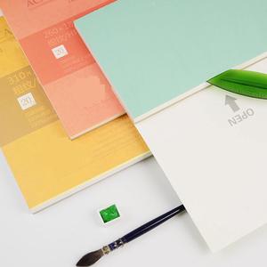 20 feuilles <span class=keywords><strong>de</strong></span> papier d'art <span class=keywords><strong>de</strong></span> taille A4 300gsm aquarelle gouache acrylique <span class=keywords><strong>sur</strong></span> bloc <span class=keywords><strong>de</strong></span> papier aquarelle pressé à froid-surface texturée - Product Image 6