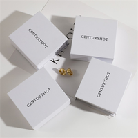 Emballage personnalisé de luxe unique avec logo pour bijoux, boîte à bijoux en carton, boîte à bijoux en papier, boîte à bijoux avec tiroir