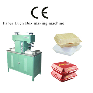 เครื่องทำกล่องอาหารฟาสต์ฟู้ดแบบกึ่งอัตโนมัติพร้อมใบรับรอง CE - Product Image 6