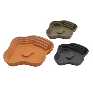 NOMOYPET Reptil Accesorios Tortuga <span class=keywords><strong>Comida</strong></span> Agua Cuenco Plástico Reptil Bañera Piscina para Ranas Serpientes Animales Pequeños - Product Image 1