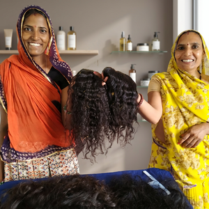 Extensiones de cabello humano vietnamita, paquetes rizados originales sin procesamiento químico - Product Image 1