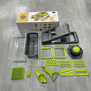 Hyri 14 in 1 Top Multifunctional <strong>Vegetable</strong> <strong>Chopper</strong> Handle Food Grater <strong>Chopper</strong> <strong>Vegetable</strong> Slicer Kitchen Cutter Garlic <strong>Chopper</strong> - Product Image 5