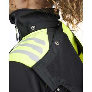 BLAKLADER - 440425139933XL <b>Women</b>’s <b>Hi</b>-<b>Vis</b> Softshell <b>jacket</b> Black/Yellow - EAN 7330509849866 <b>HI</b>-<b>VIS</b> WORKWEAR - Product Image 4