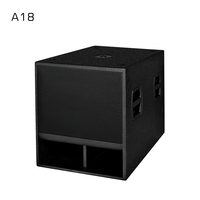 Caja de Subwoofer Pasivo de Neodimio de 18 Pulgadas, Personalizada por Fábrica A18, Sistema de Sonido Profesional, Altavoz de Audio