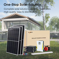 Système solaire hybride E-Nice 5KW 10KW 15KW 20KW 50KW, système d'énergie solaire hors réseau, kit complet, système d'énergie solaire pour la maison