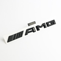 Emblèmes de voiture 3D en ABS, lettres chromées pour coffre arrière, pour Mercedes ML 350 4matic C200 CLA250 GLE350