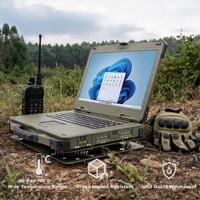 Aangepaste Logo Intel Nieuwe Robuuste Laptop 15,6 Inch Groen IP65 Stootbestendig Engels voor Industriële Automatisering Wi-Fi 6 voor 5.2