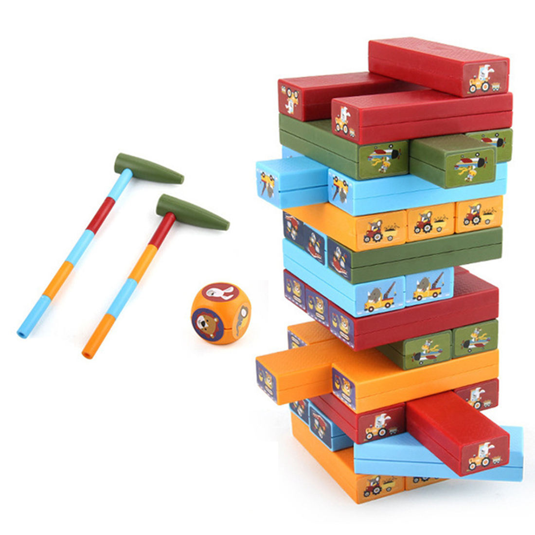 Pces 36 en plastique d'ABS avec des autocollants