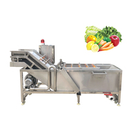 Machine de lavage et de tri des fruits, machine de lavage du manioc, machine de lavage des fruits à bulles