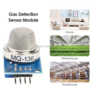 โมดูลเซ็นเซอร์ตรวจจับก๊าซไฮโดรเจนซัลไฟด์ H2S รุ่น MQ136 MQ-136 - Product Image 5