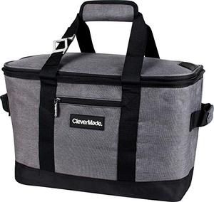 Collapsible Cooler Bag Insulated Leakproof 50 Can Soft Sided Portable Cooler Bag for Lunch Grocery Shopping Camping - Product Image 1