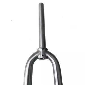 <span class=keywords><strong>Fourche</strong></span> de vélo en titane de <span class=keywords><strong>29</strong></span> pouces pour <span class=keywords><strong>VTT</strong></span>, <span class=keywords><strong>fourche</strong></span> argentée, en carton rigide de 26mm - Product Image 1