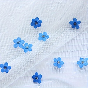 Eco Friendly DIY azul púrpura prensado Forget Me Not <span class=keywords><strong>para</strong></span> decoración de boda arte de resina suministros <span class=keywords><strong>para</strong></span> manualidades Tarjeta de nota escrita a mano - Product Image 2