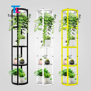 TianLang Aluminio exposición piso libre de pie pop-up luz LED promoción escaparate Twister Tower para la venta - Product Image 3