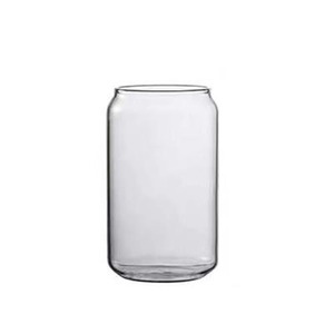 Chịu nhiệt 380ml/4800ml cao Borosilicate <span class=keywords><strong>Glass</strong></span> <span class=keywords><strong>Jar</strong></span> cup tái sử dụng bia Mug với nắp tre và rơm cho nước rượu vang và bia - Product Image 2