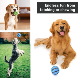 Juguete interactivo para perros con alimentador lento, respetuoso con el medio ambiente, TPR ChewToys, dispensador de golosinas, bola duradera para alimentar y jugar - Product Image 3