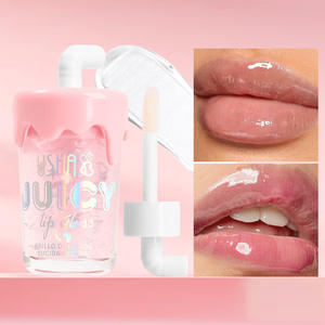 2025 Hot <span class=keywords><strong>USHAS</strong></span> OEM/ODM personalizado al por mayor brillo de labios hidratante nutritivo ligero aceite de labios no graso - Product Image 2
