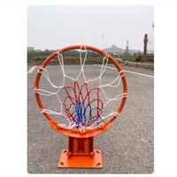 Cerceau de basketball professionnel robuste FIBA, portable, pour extérieur, avec système de sécurité anti-chute, pour compétition
