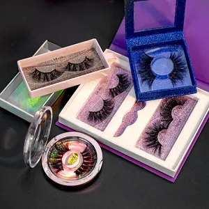 Best Selling Product Mink 3D Hair LX Series Eyelash Custom Lashes Boxes False Eyelashes