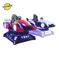 Blaze Racing VR Simulator Car Game Machine Interior Interactive MR Equipment Asiento de movimiento para centros comerciales Hecho de fibra de vidrio