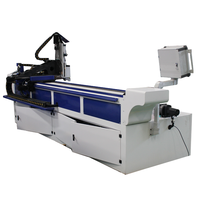 Routeur de fraisage CNC à profil en aluminium horizontal pour portes et fenêtres, perçage, poinçonnage avec broche de 3/4,5/5,5/6 kW, entraînement servo