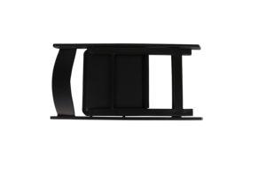 Chaise pliante confortable en résine noire - Design moderne, résistante à l'eau, pour repas en plein air, hôtels et villas - Product Image 6
