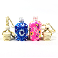 Utilisation de noël 10ml/12ml Suspendus Diffuseur Bouteille De Parfum Avec Bouchon En Bois Pour L'huile De Parfum