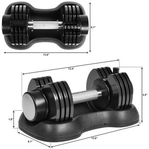 Mancuerna ajustable de 25kg, juego de pesas, equipo de Fitness, gimnasio, constructor de cuerpo - Product Image 3