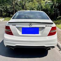 Aileron arrière pour Mercedes Benz W204 AMG 2007-2013 Aileron arrière de voiture Classe C C180 C200L C63 Pièces extérieures