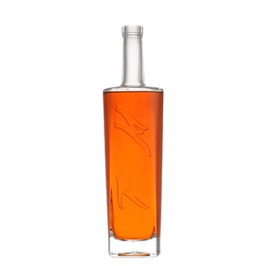750ml de botellas de vino de botella de licor de vidrio vacía botellas de vidrio para los espíritus vodka whisky Ginebra - Product Image 1