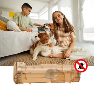 High Effective Wholesale Reusable Humane Plastic Mouse Trap Small Rats Catcher