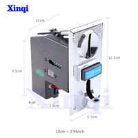 En gros Pas Cher Multi Coin Accepteur Électronique Roll Down Coin Acceptor Sélecteur Mécanisme Distributeur Automatique Arcade Jeu Billet 616