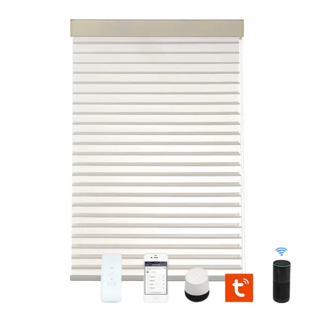 Cortina de zebra respirável para cortinas, tecido blackout para cortinas, tecido em rolo, persianas para janelas, para uso doméstico
