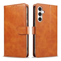 AilesTecca pour Samsung A16 Stand Card Slot Wallet Bracket Mobile Back Cover Phone Case Shockproof for A15 A56 A26