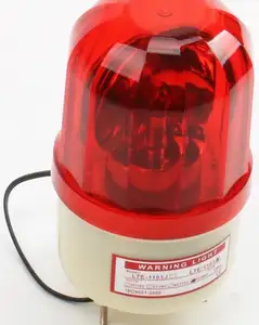 Baliza Emergencia Rotativo Led+buzzer-12v  Color Rojo 