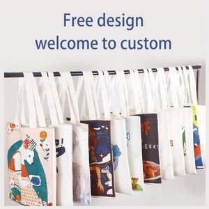 Custom Eco Friendly Heavy Duty Tote Bag Factory OEM <b>Canvas</b> New Style Reusable Fashion Shopping Handbag for Promotional Bags - Product Image 2
