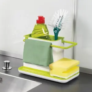 Multifunction Kitchen Cleaning Tools Sink Storage Rack Holder