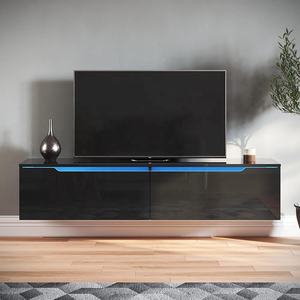 Meuble <span class=keywords><strong>TV</strong></span> mural moderne en bois laqué brillant, console <span class=keywords><strong>TV</strong></span> suspendue, meuble <span class=keywords><strong>TV</strong></span> flottant, table <span class=keywords><strong>TV</strong></span> - Product Image 3