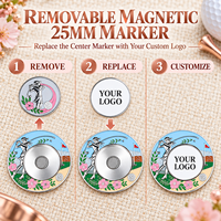 Fournisseur de marqueurs magnétiques pour balles de golf avec des designs en stock pour les tournois de golf et les cadeaux promotionnels