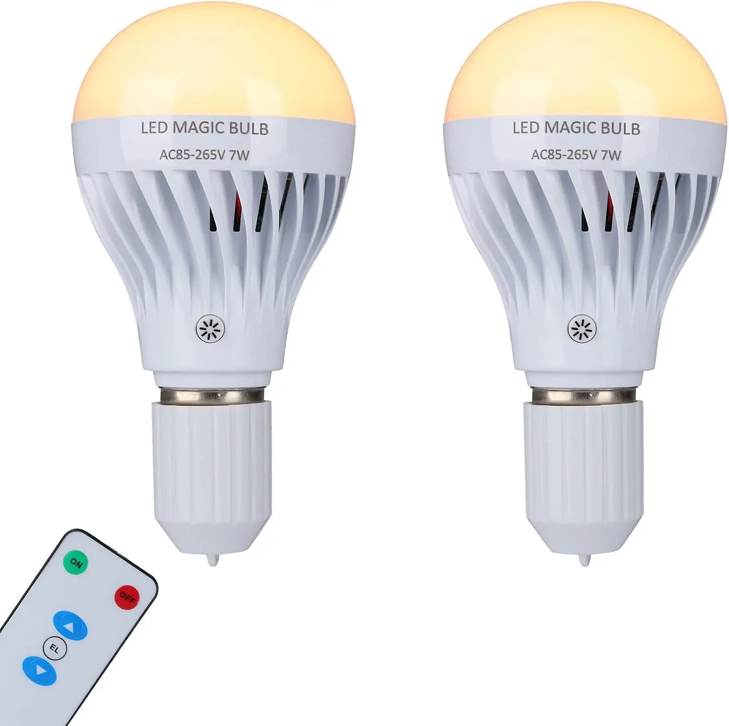 Alimentation d'usine ampoule LED Rechargeable E27 économie d'énergie télécommande Portable maison Camping d'urgence LED Rechargeable lumière