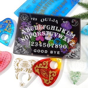 DM032 3D Hochwertige <span class=keywords><strong>Ouija</strong></span> Board Form Silikon form für Harz Epoxy Schmuck DIY hand gefertigt - Product Image 3