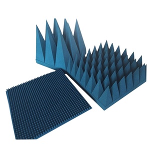 Alto desempenho mecânico poliamida pirâmide espuma absorvente emi absorvente espuma espuma rf absorvente - Product Image 1