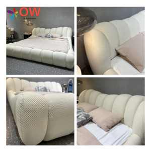 Muebles de <span class=keywords><strong>Hotel</strong></span> de Tela Directo de Fábrica de Foshan, Muebles Contemporáneos Ecológicos Resistentes al Agua, Tapizados de Lujo en Roble para Dormitorio y Apartamento - Product Image 2