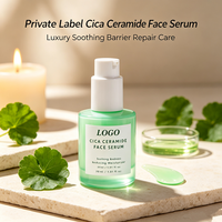 Sérum Cica Céramide GREEN MAGIC à Marque Blanche, Vitamine B5, Éclaircissant, Hydratant, Apaisant les Rougeurs, Réparateur de la Barrière Cutanée